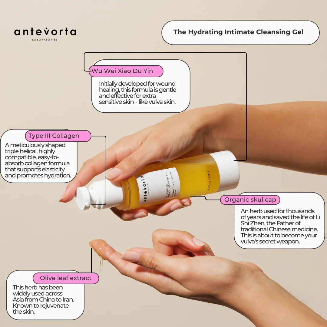 Antevorta The Hydrating Intimate Cleansing Gel Travel Duo