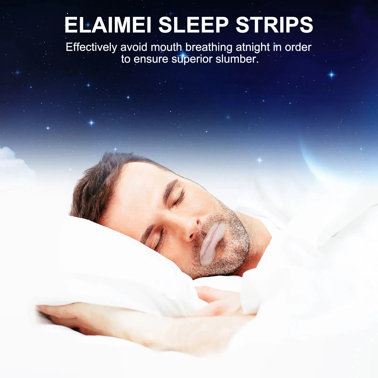 Anti Snoring Sleep Strips – Disposable Mouth Tape for Better Nose Breathing