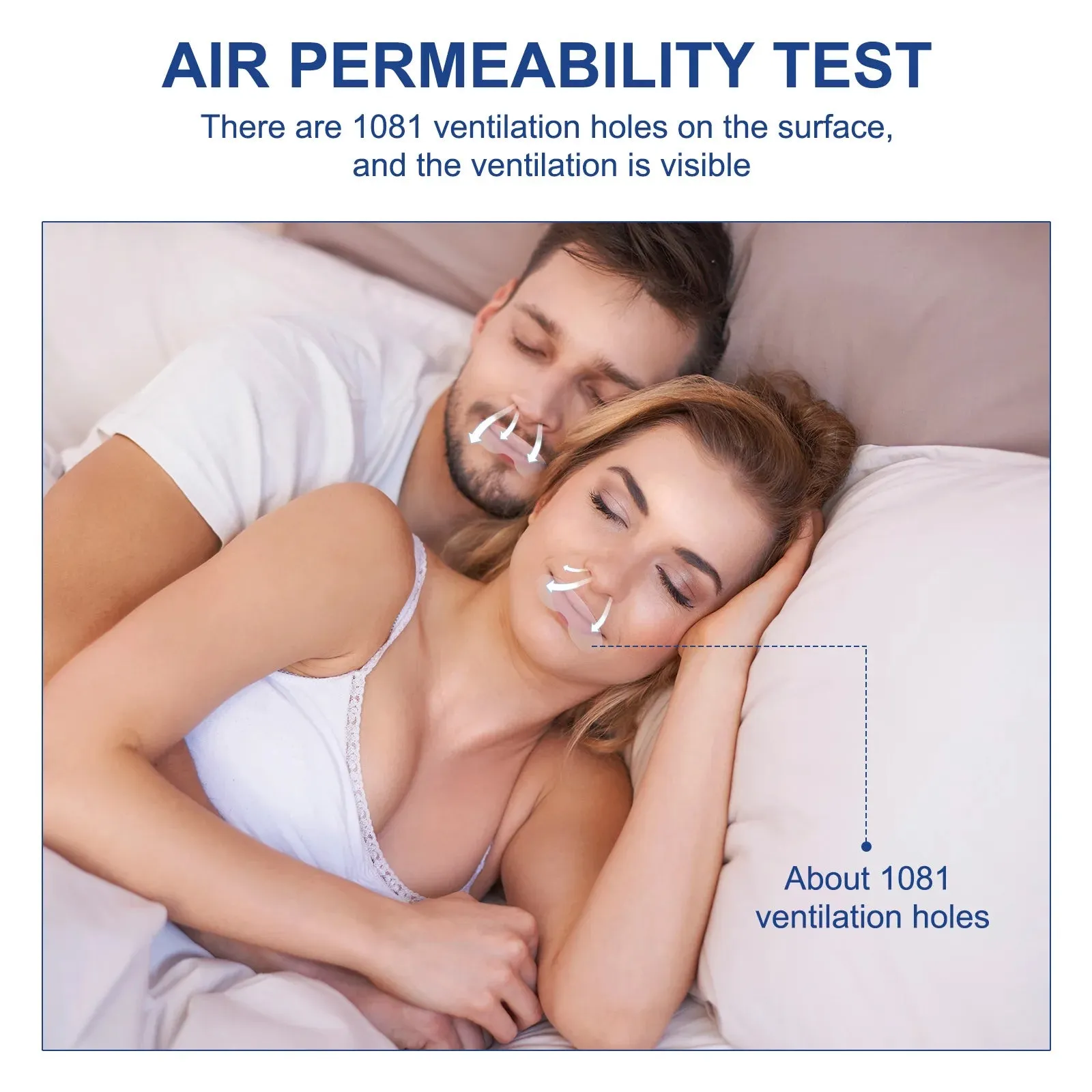Anti Snoring Sleep Strips – Disposable Mouth Tape for Better Nose Breathing
