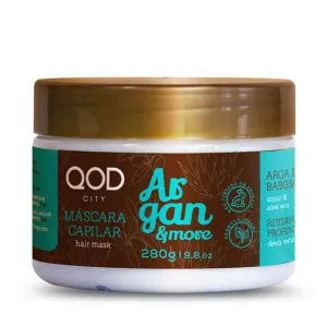 Argan & More Deep Restore Treatment Aloe Vera Babosa Mask 280g - QOD