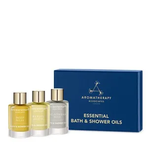 Aromatherapy Associates Essential Bath & Shower Oils | 3 x 9ml