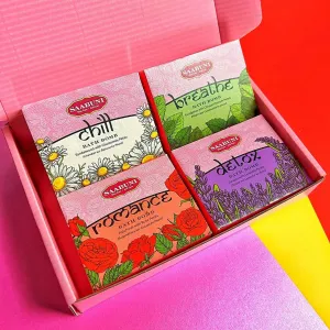 Aromatherapy Bath Bombs - Self Care Quad Pack