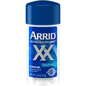 ARRID Extra Dry Anti-Perspirant Deodorant Clear Gel, Cool Shower 2.60 oz