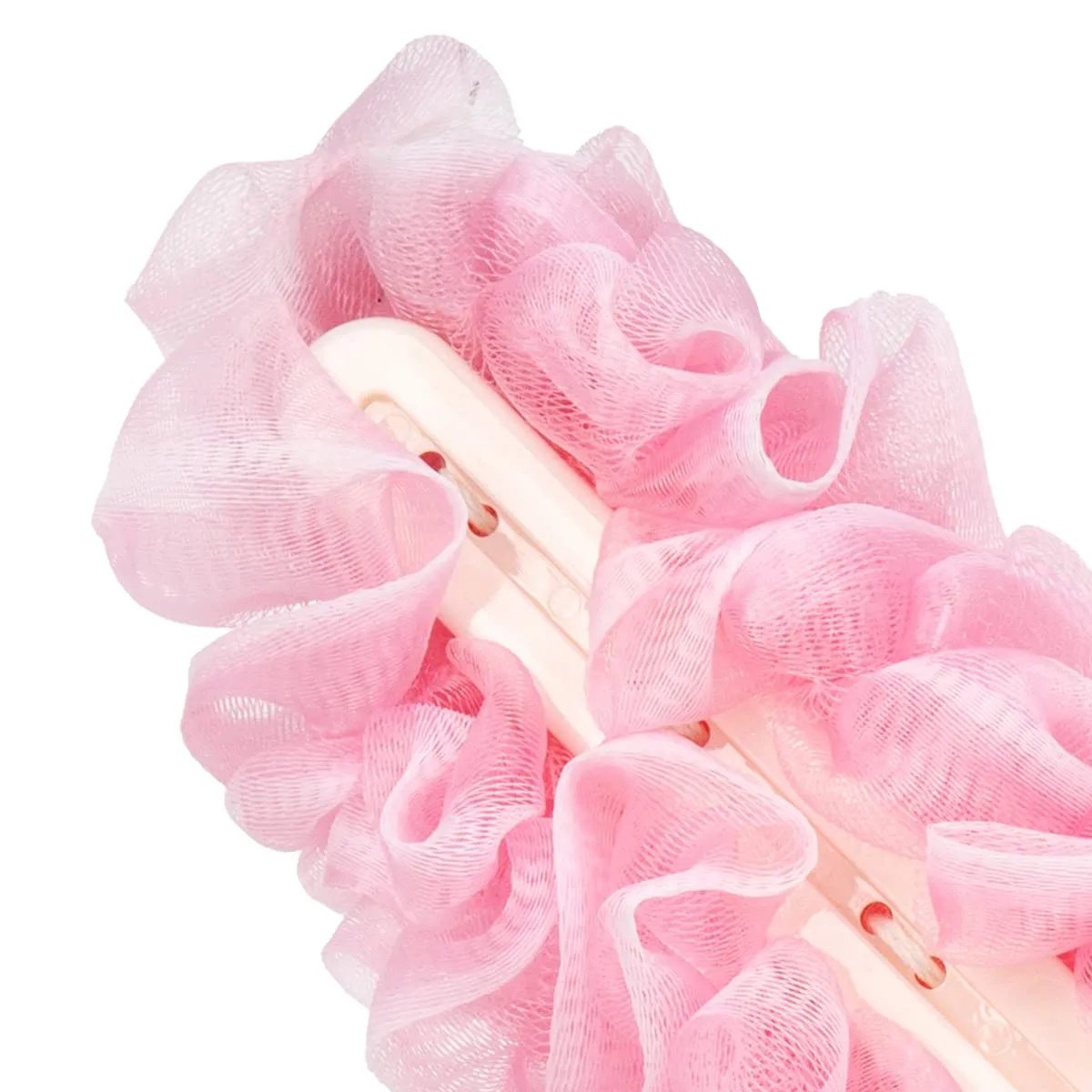 Arswin Loofah Back Scrubber for Shower,Loofah On a Stick Long Handle Bath Sponge Shower Brush,Soft Nylon Mesh Body Brush for Women&Men
