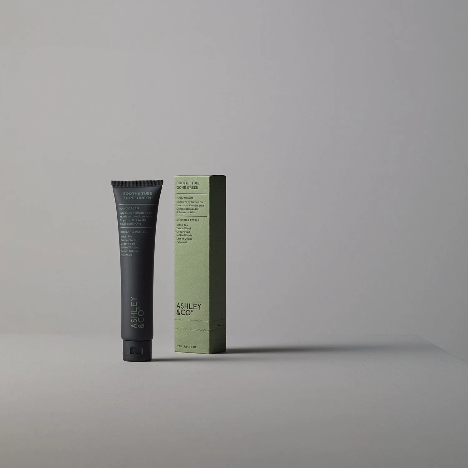 Ashley & Co Soothe Tube Hand Cream in Mortar & Pestle 75ml
