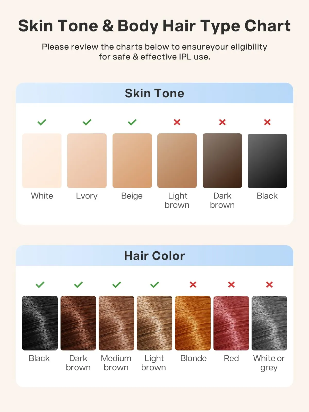 At Home IPL Hair Removal Device for All