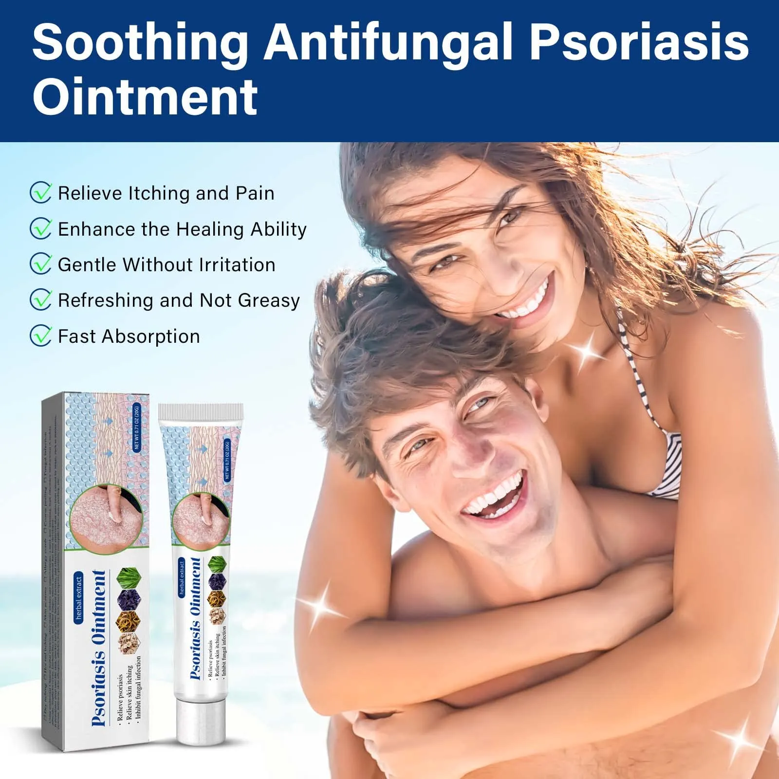 Athletes Foot Treatment Antifungal-Cream Anti-Itch Cream with Gentler and Safer Herbal Ingredients Quickly Relives Itching for Face & Body for Ringworm