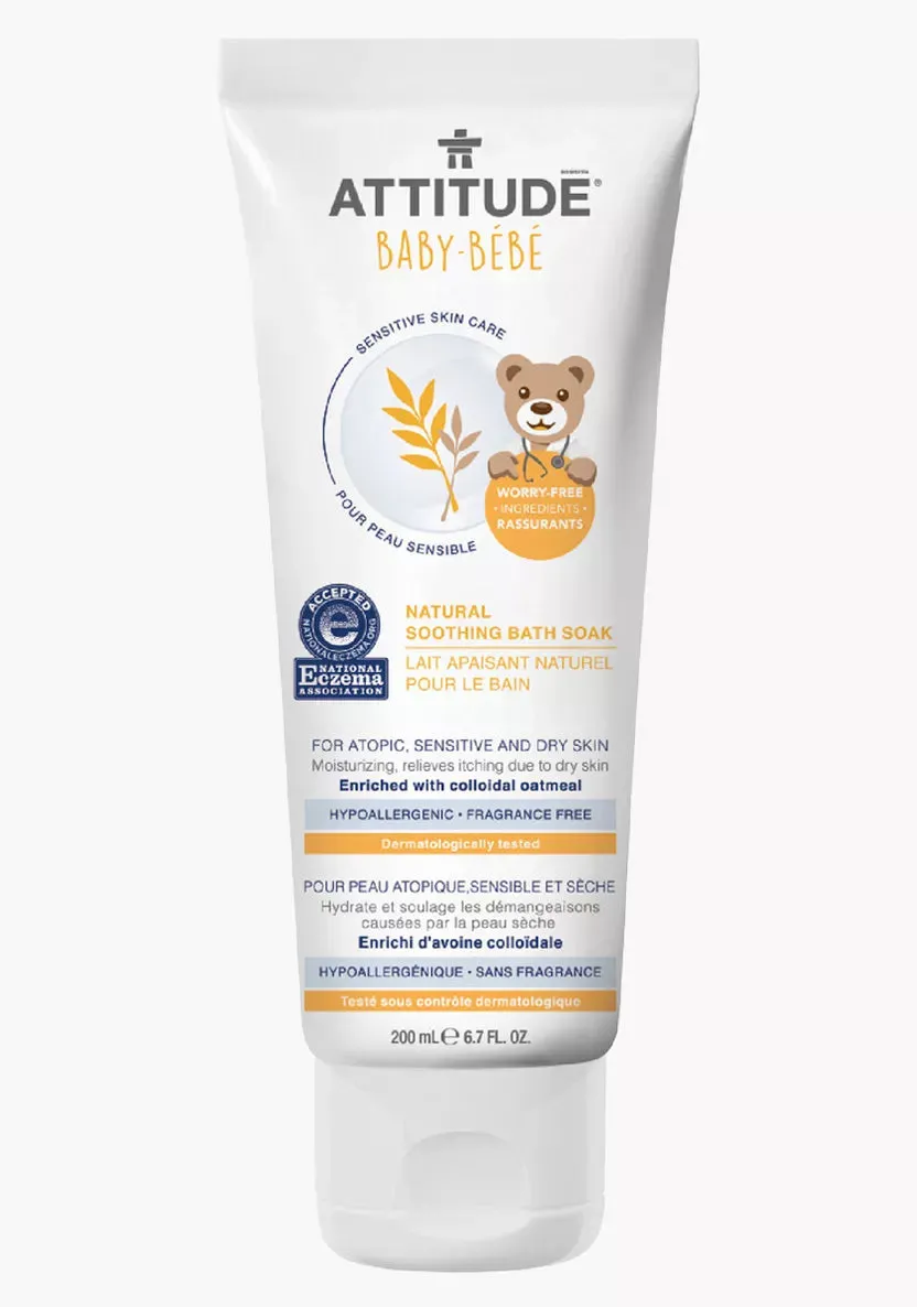 Attitude Natural Soothing Bath Soak 240ml