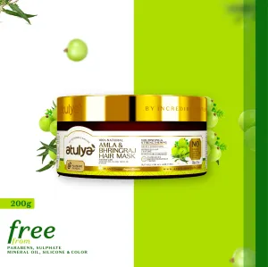 atulya Amla & Bhringraj Hair Mask - 200gm (Buy 3 Products & Get Rs.300 Off)