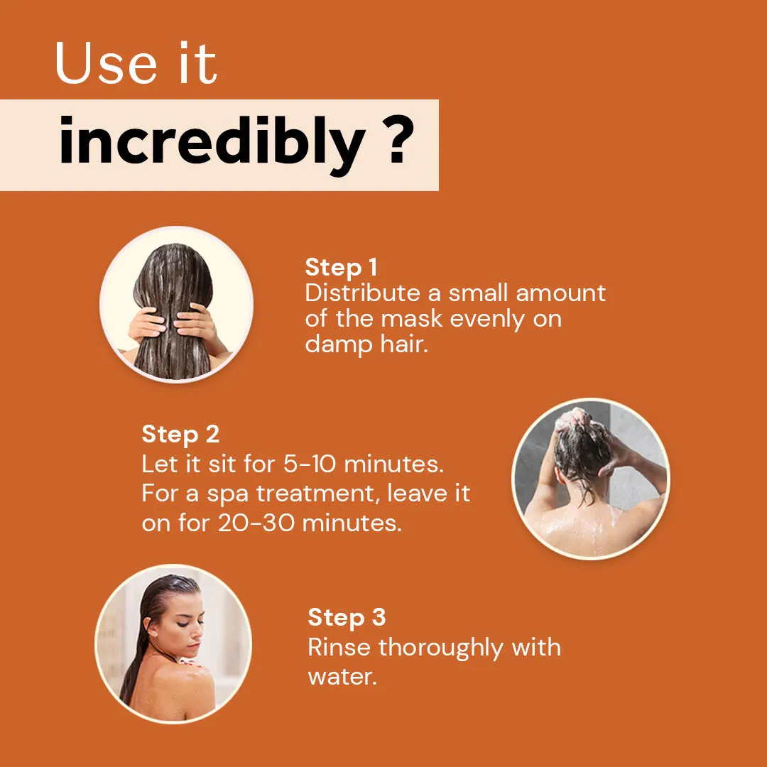 atulya Moroccan Argan Oil Hair Mask - 200gm (Add 2 Products in the Cart & Get 1 Free Product Use Code: B1G1)