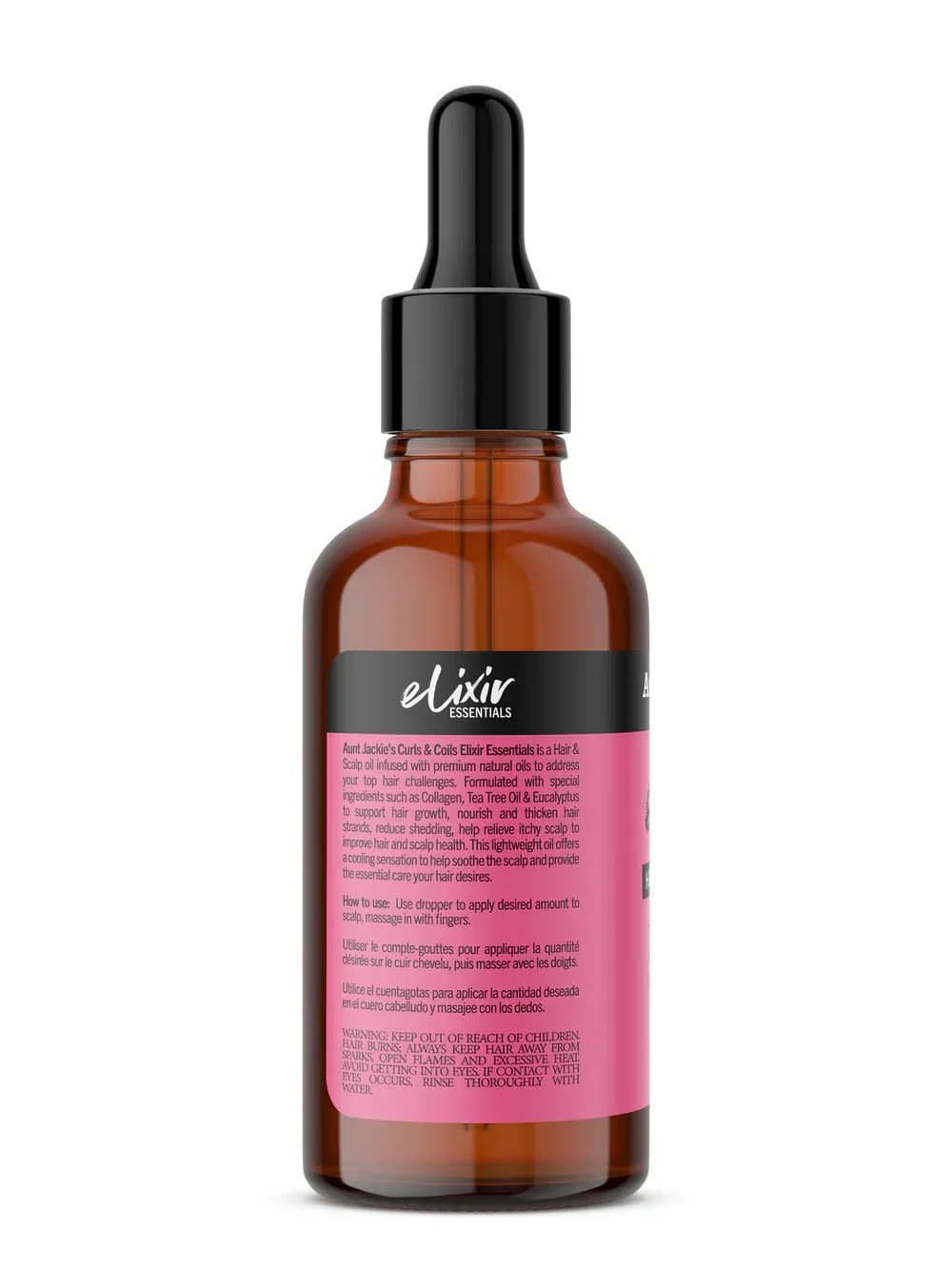 Aunt Jackie's Collagen & Tea Tree Hair & Scalp Oil 2oz