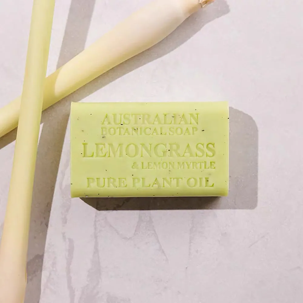 Australian Botanical Soap Lemongrass & Lemon Myrtle - 8 Bars, 200g Each