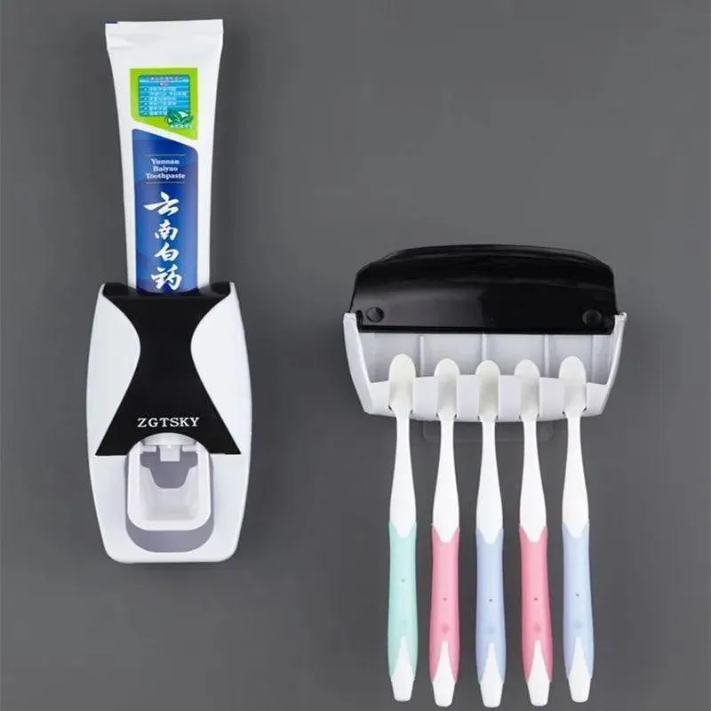Automatic Toothpaste Dispenser: Family-Friendly Bathroom Organizer