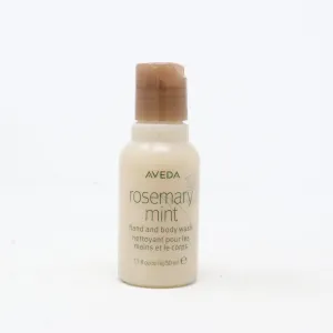 Aveda Rosrmary Mint Hand & Body Wash  1.7oz/50ml New With Box
