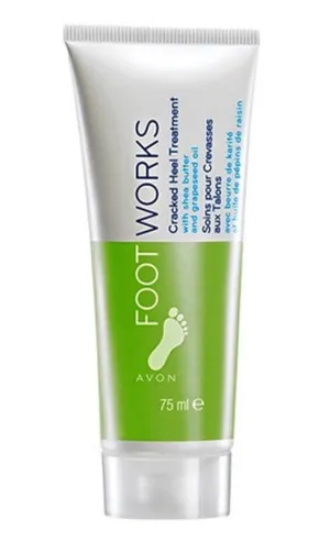 Avon Foot Works Extreme Cracked Heel Treatment with Shea Butter & Grapeseed oil - 75ml