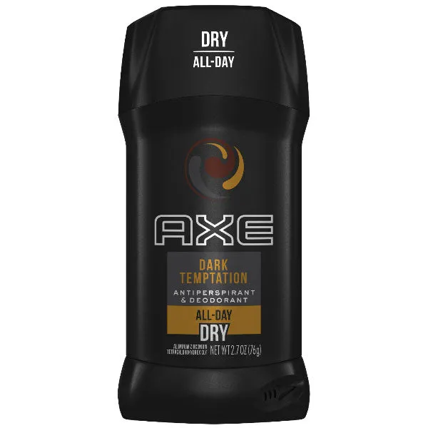 Axe Dark Temptation All-Day Dry Antiperspirant & Deodorant Stick, 2.7 oz
