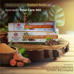 Ayouthveda Total Care 360 Toothpaste Net qty.- 100 g