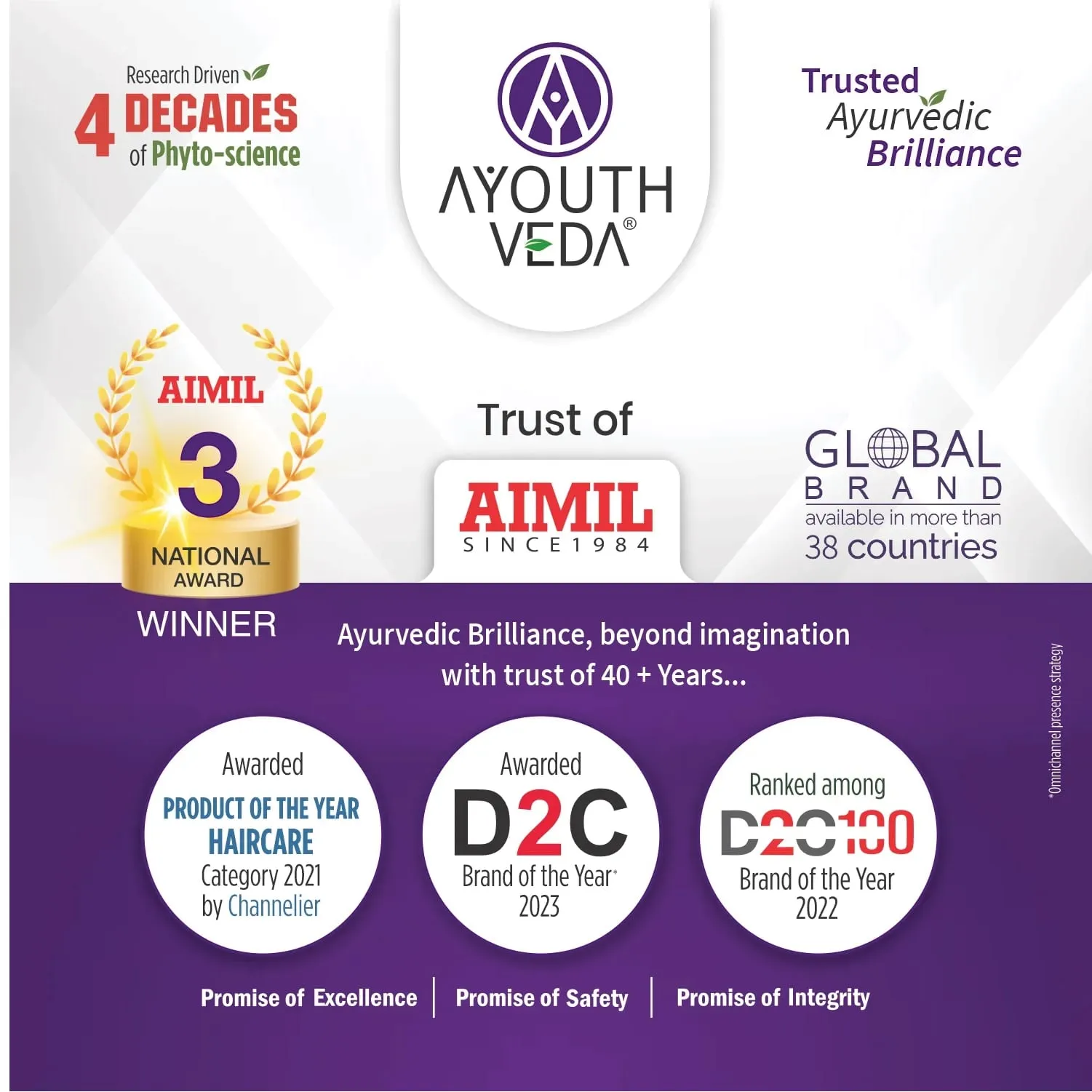 Ayouthveda Total Care 360 Toothpaste Net qty.- 100 g