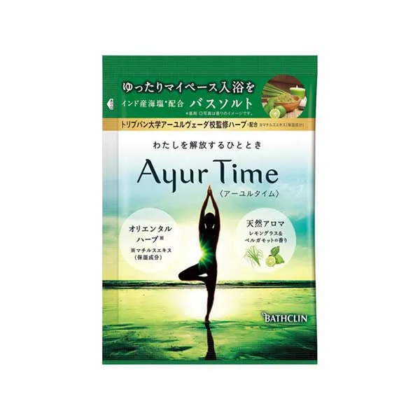 Ayur Time Lemongrass & Bergamot Sachet Bath Salt