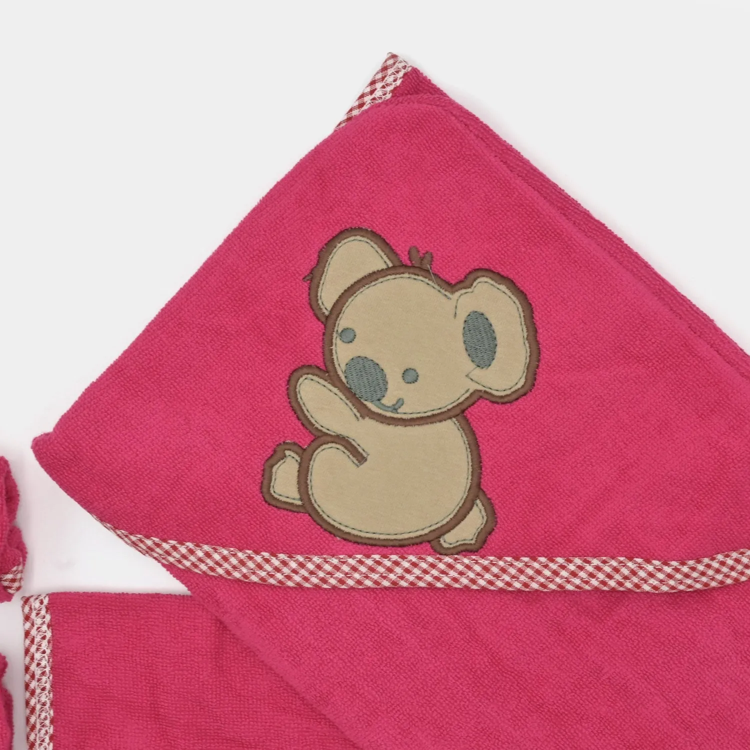 Baby Hooded Bath Towel   4PCS Face Towel Set | 5Pcs