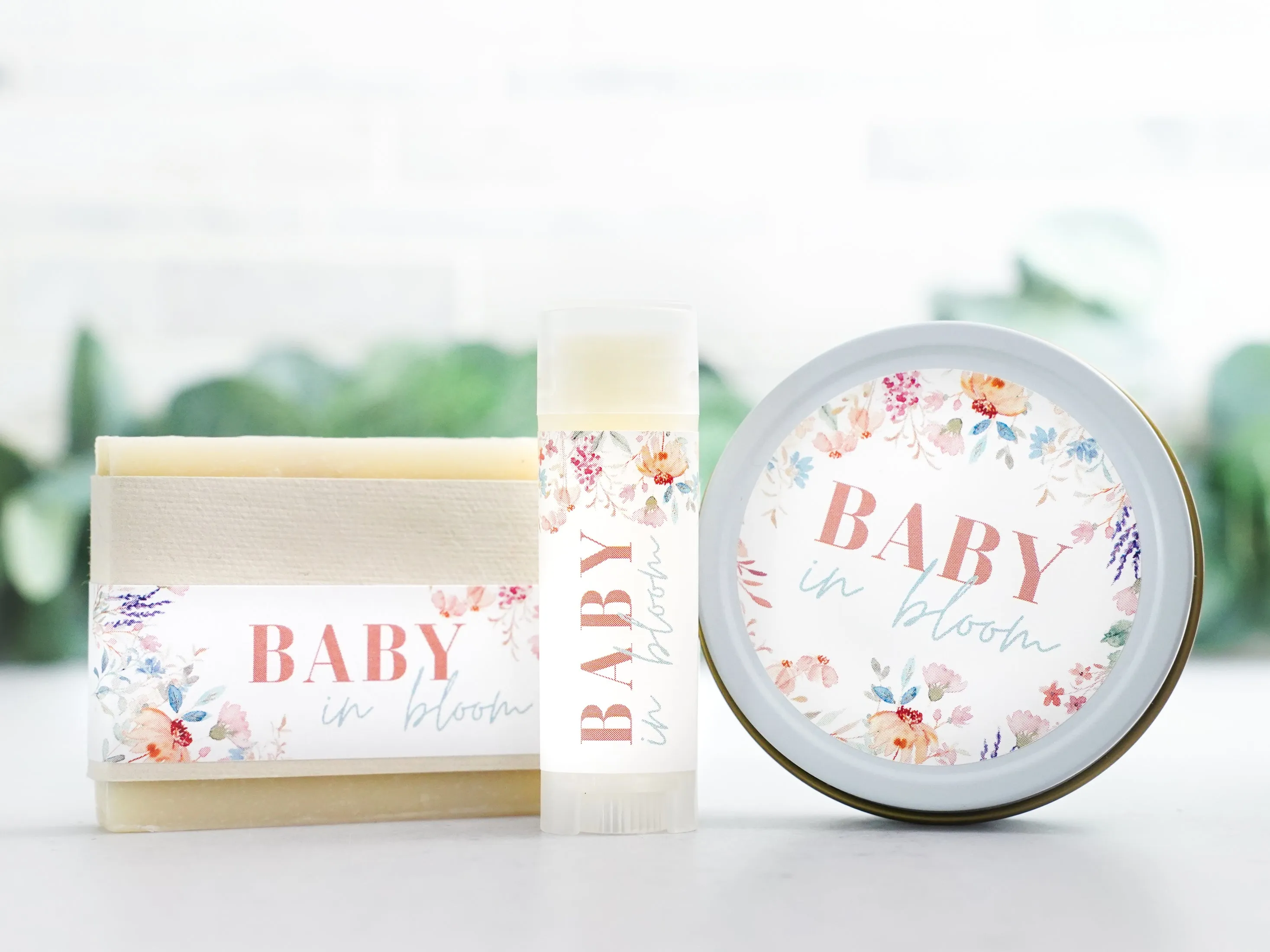 Baby in Bloom - Wildflower Lip Balm Favor