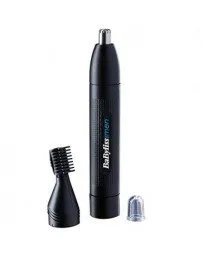 BaByliss MEN E652E nose and ear hair trimmer with eyebrow attachment single