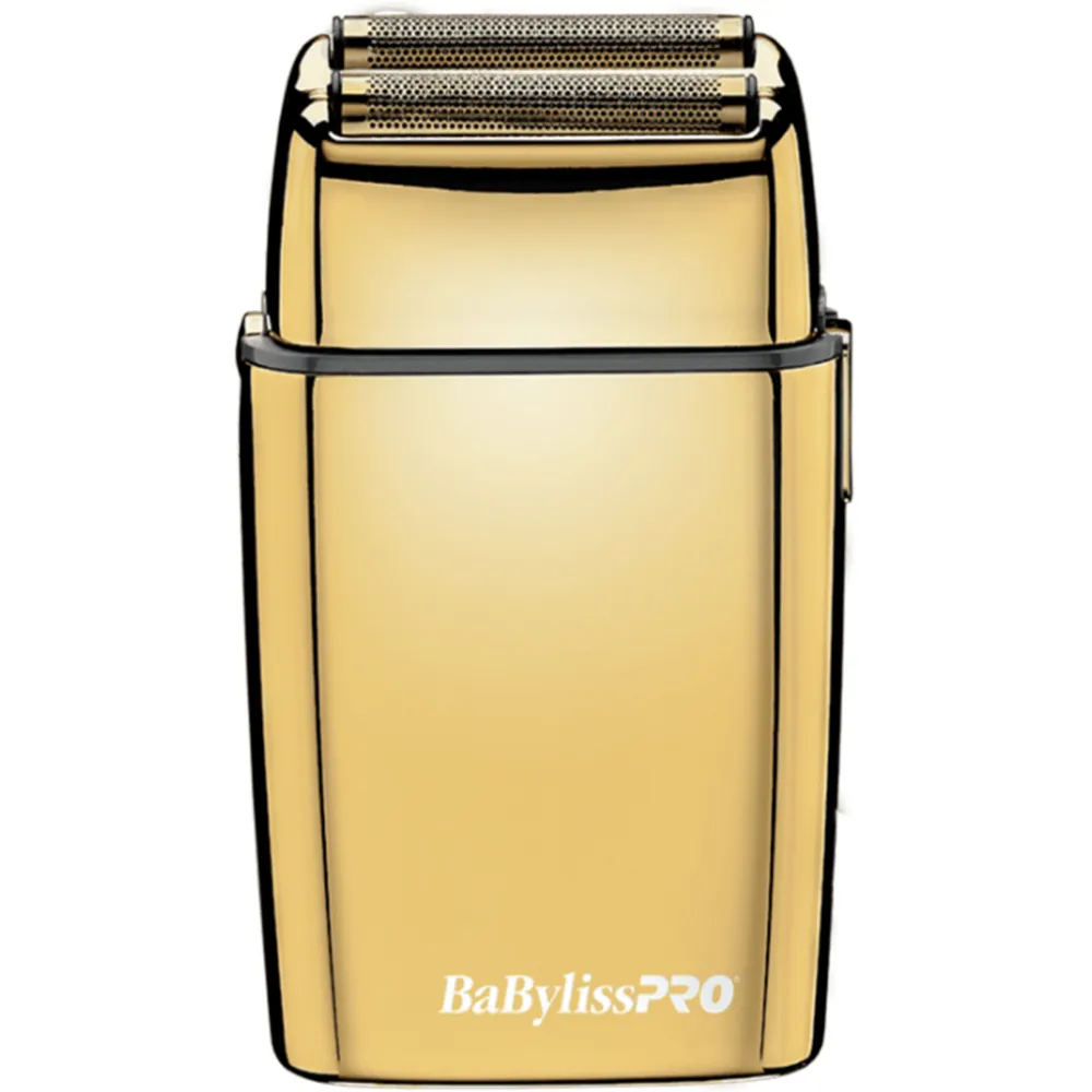 Babyliss Pro FoilFX02 Metal Double Foil Shaver Gold