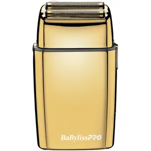 Babyliss Pro FoilFX02 Metal Double Foil Shaver Gold