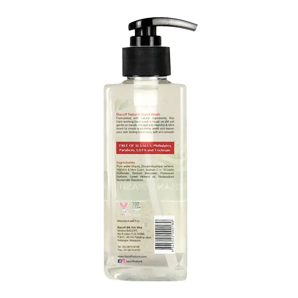 Bacoff Natural Hand Wash (300ml)