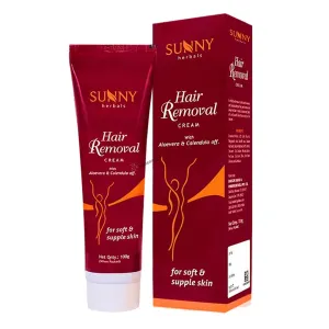 Bakson Sunny Hair Removal Cream - Smooth, Soft & Glowing Skin in Minutes 35% OFF