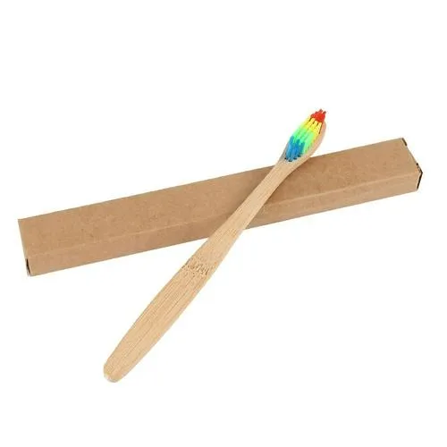 Bamboo charcoal toothbrush (1Pc)