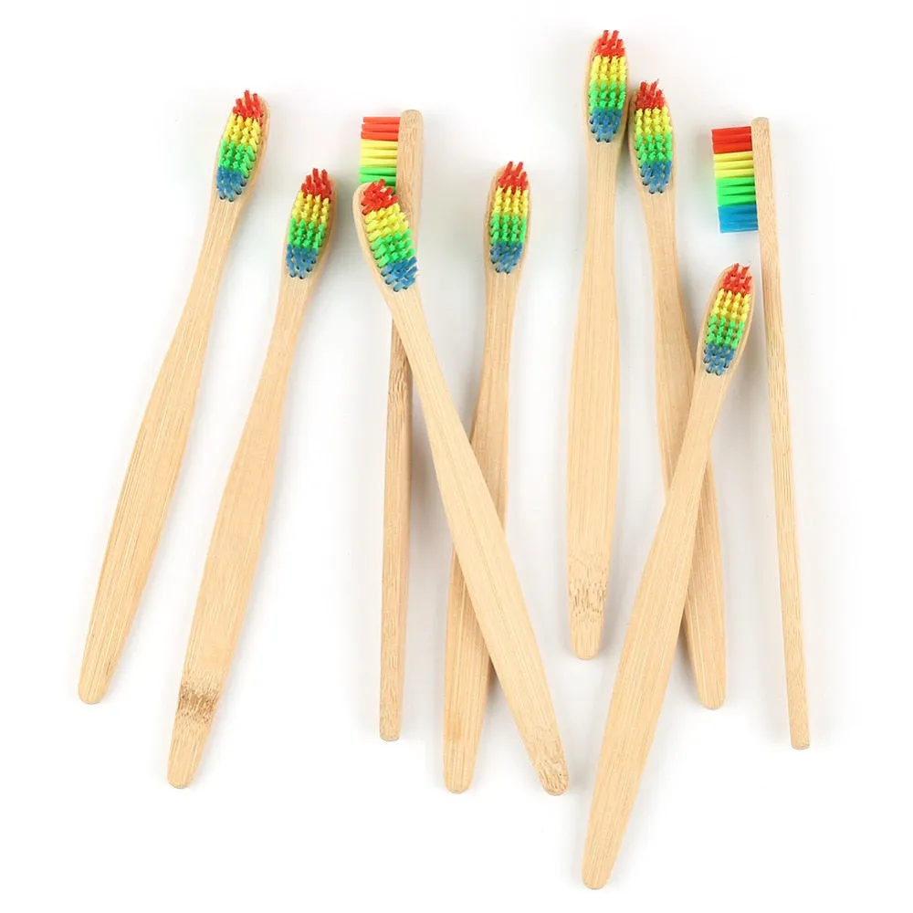Bamboo charcoal toothbrush (1Pc)