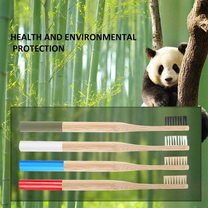 Bamboo charcoal toothbrush (1Pc)