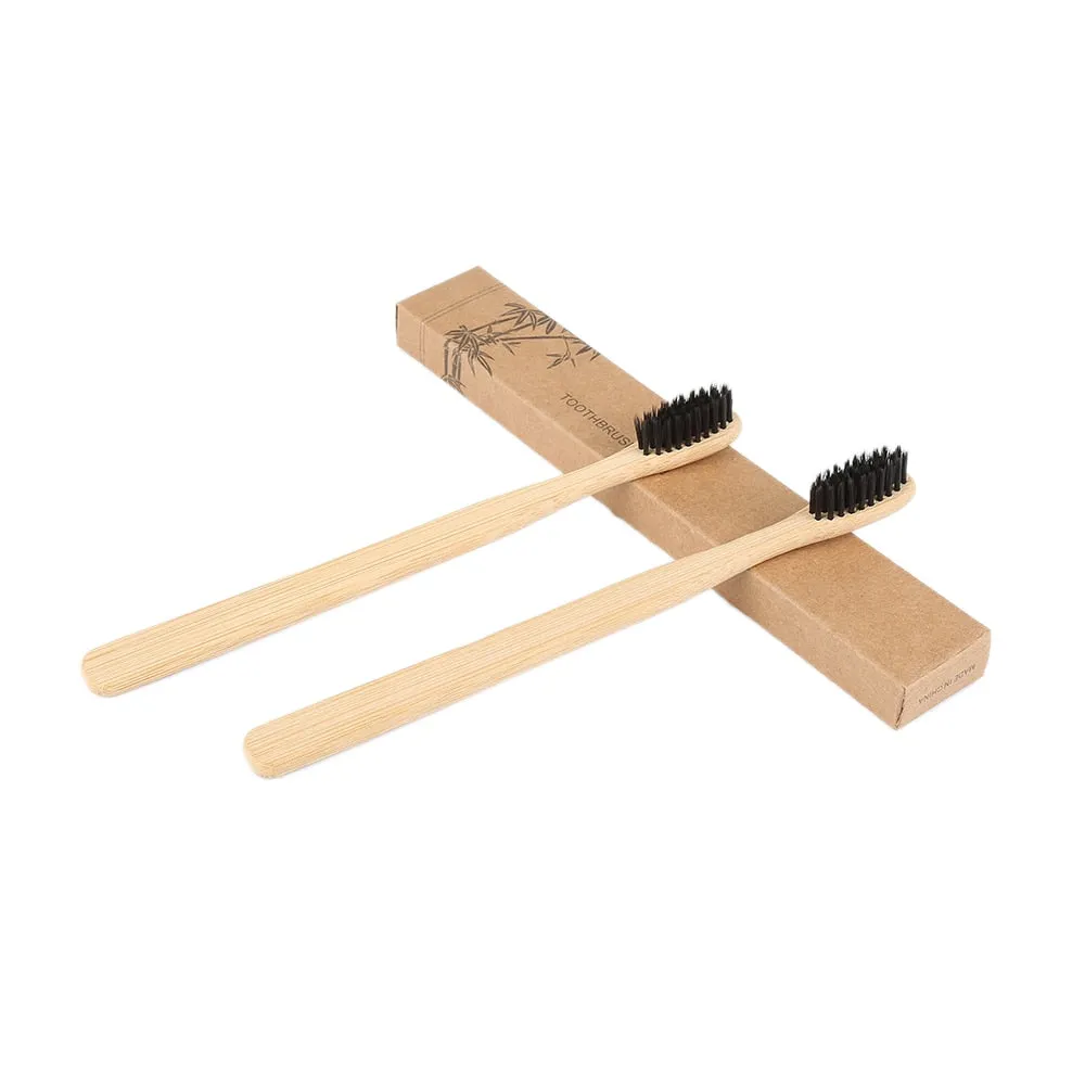 Bamboo charcoal toothbrush (1Pc)