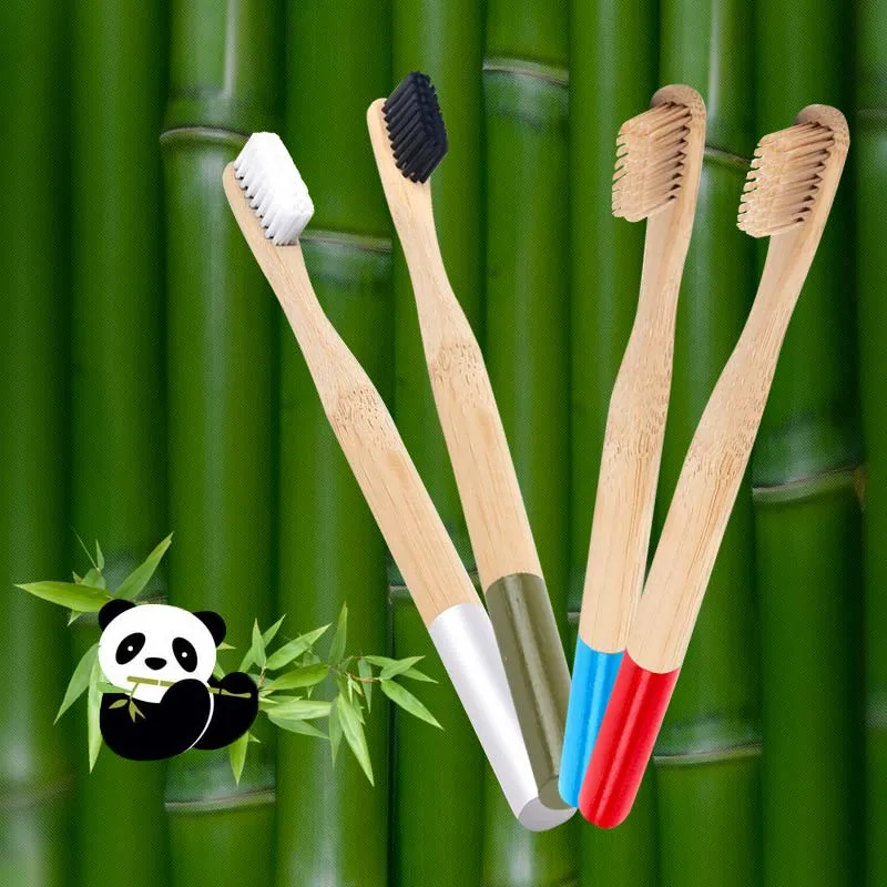Bamboo charcoal toothbrush (1Pc)