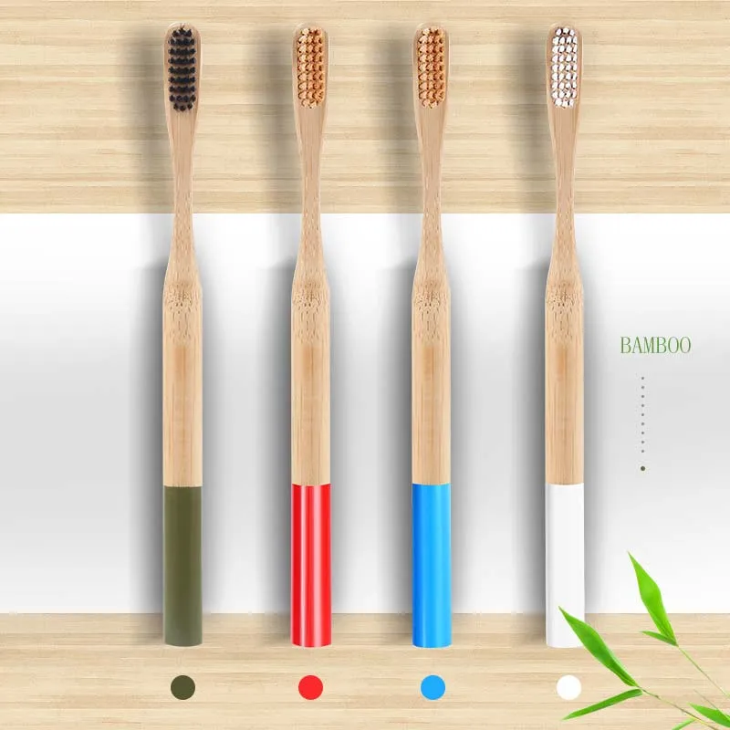 Bamboo charcoal toothbrush (1Pc)