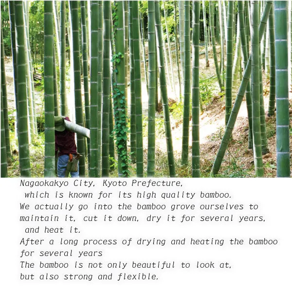 Bamboo Ear pick Shiratake white bamboo - Japanese traditional bamboo craft