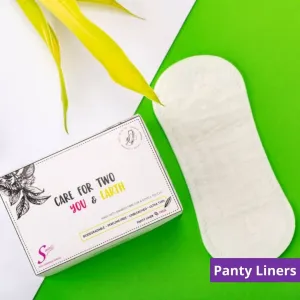 Bamboo Fiber Biodegradable Panty Liner