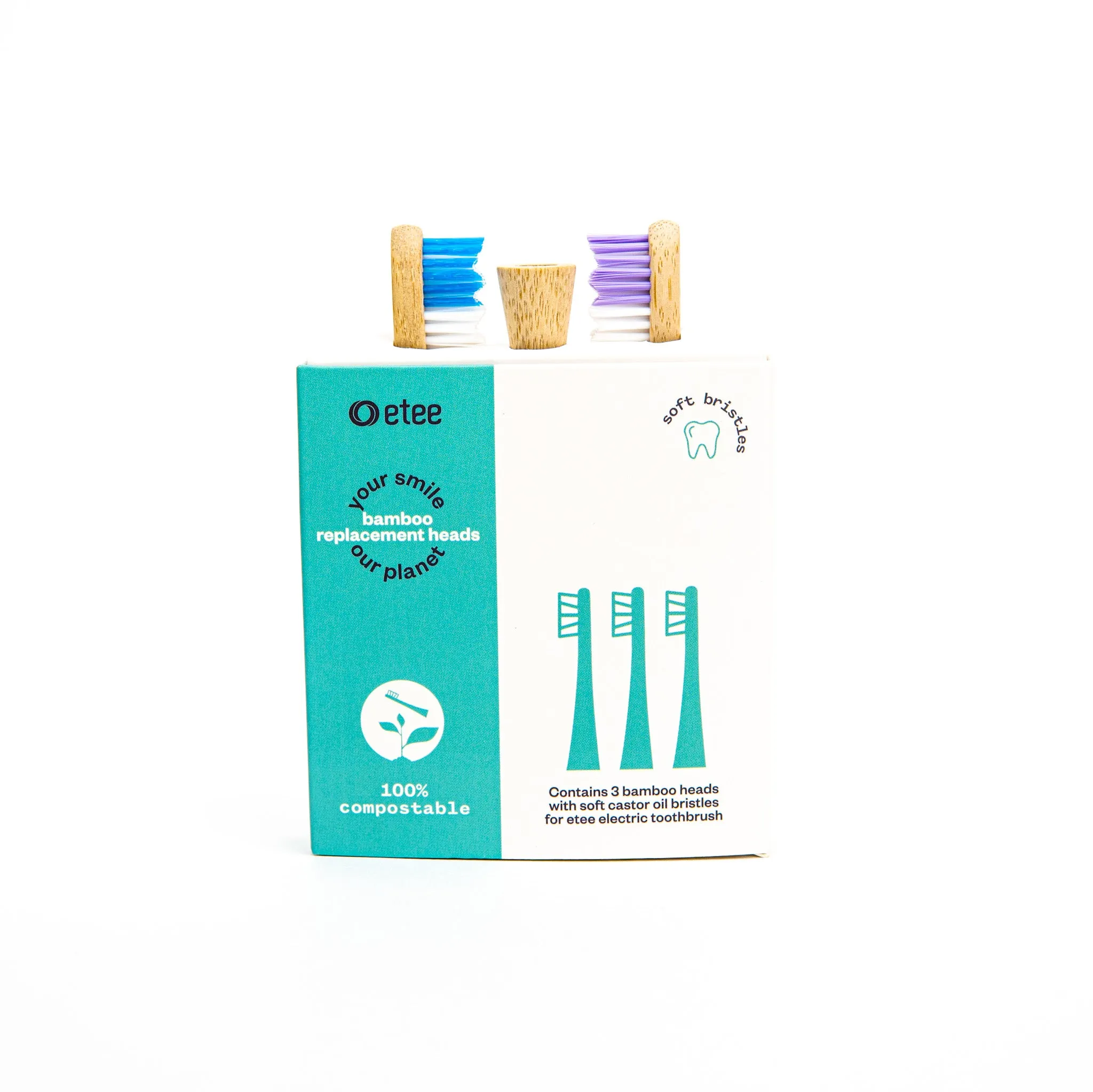 Bamboo Heads For Electric Toothbrush