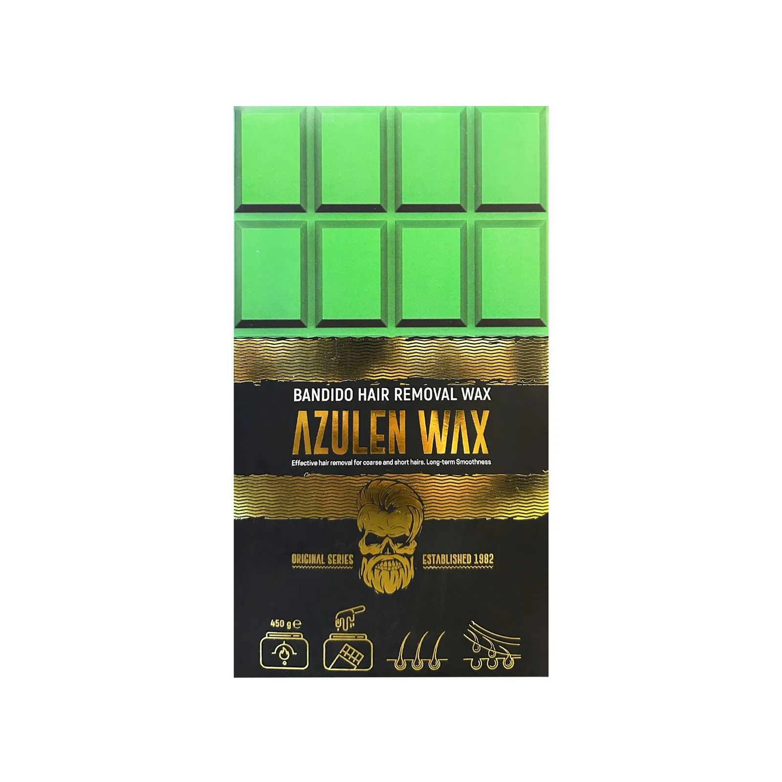 Bandido Azulen Wax Hair Removal Wax 500g