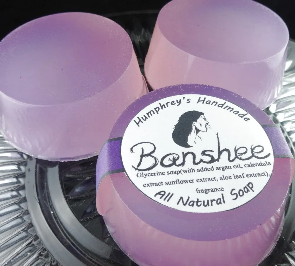 BANSHEE Women's Soap | Redwood and Saffron Scent