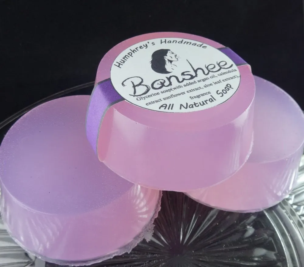 BANSHEE Women's Soap | Redwood and Saffron Scent