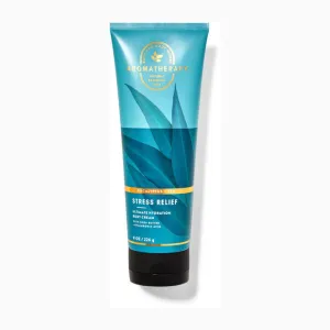 BATH AND BODY WORKS AROMATHERAPY Stress Relief Moisturizing Body Cream كريم للجسم
