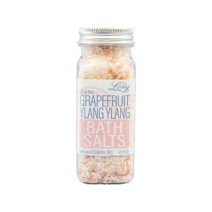 Bath Salts Grapefruit Ylang Ylang Essential Oil 4 oz