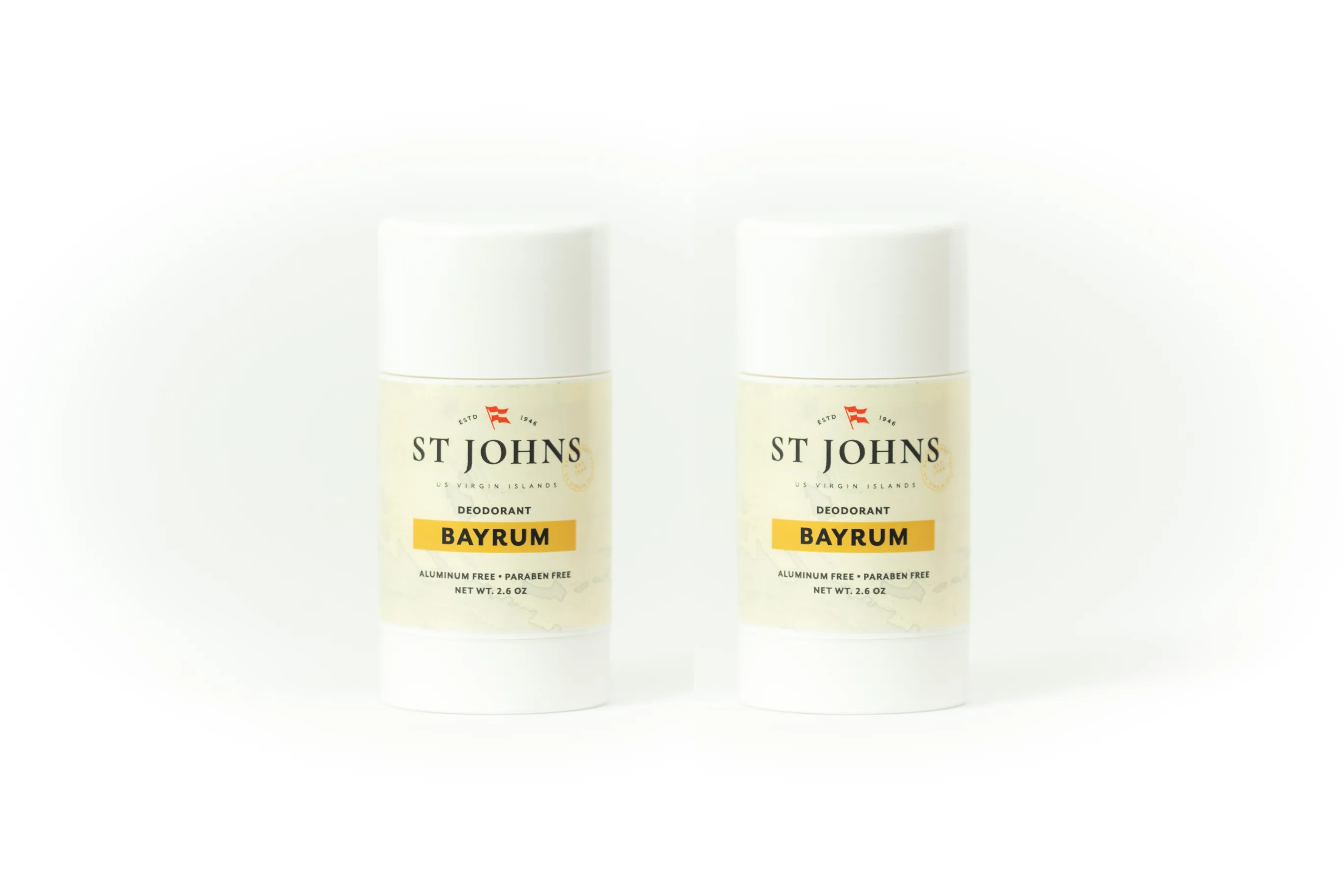Bay Rum Deodorant 2 Pack