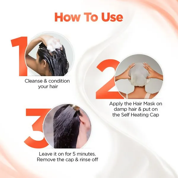 BBlunt Advanced Smoothening Heat Hair Spa Mask with Keratin & Hyaluronic Acid