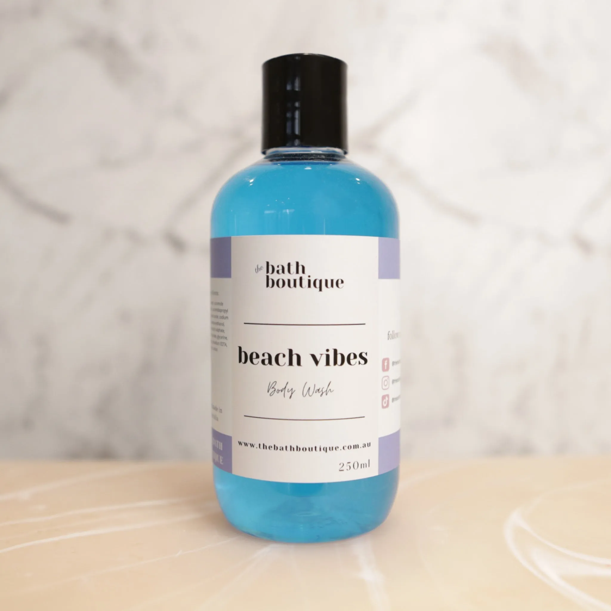 beach vibes body wash