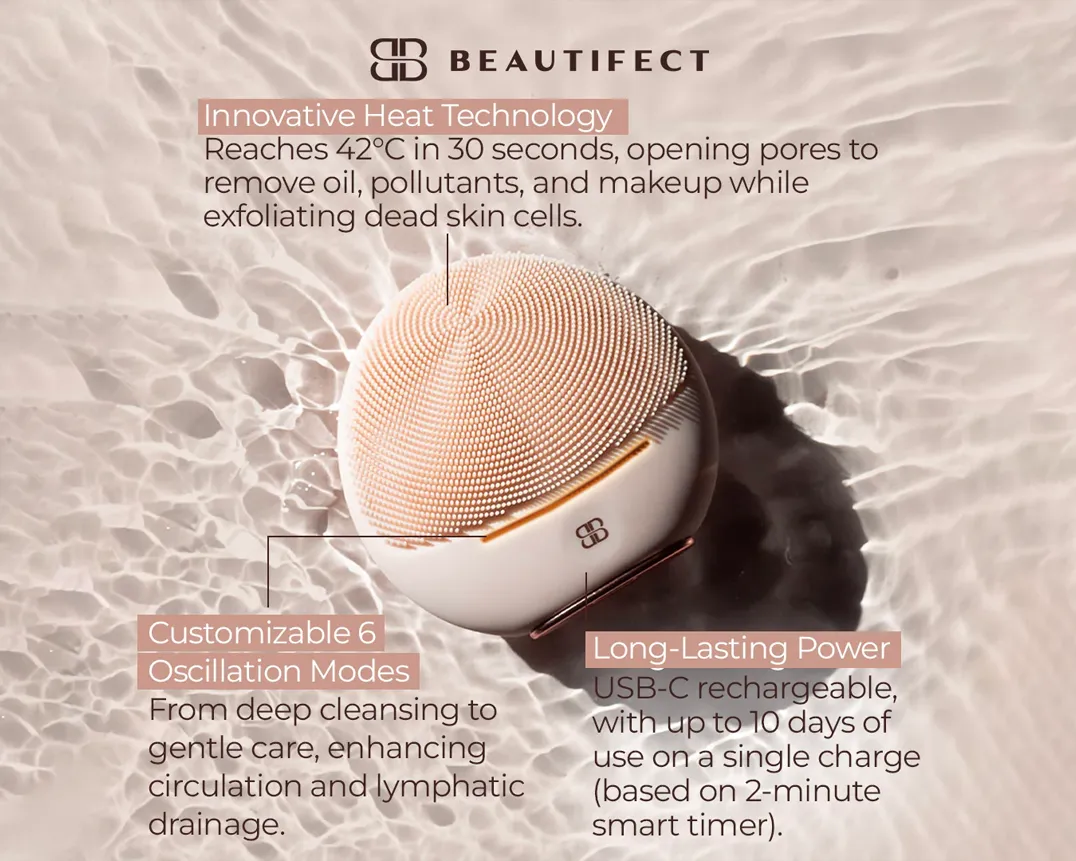 Beautifect HeatSonic Cleansing Device