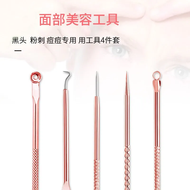 Beauty 4 7 Pieces Stainless Steel Acne Removal