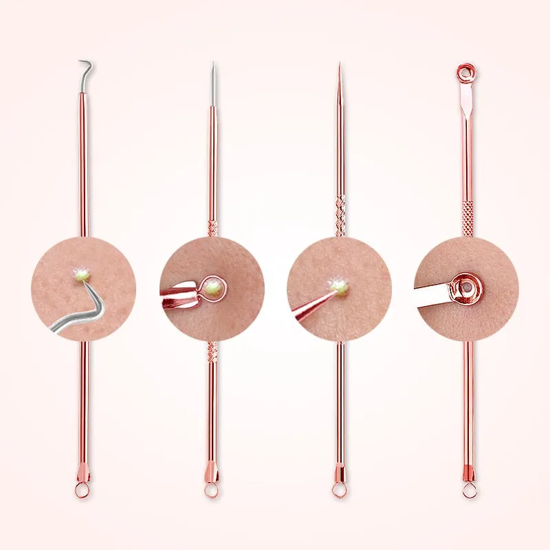 Beauty 4 7 Pieces Stainless Steel Acne Removal